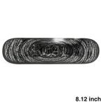 REAL DECK настоящий панель TEAM BARBED FOIL OVAL 8.12 скейтборд скейтборд 