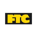 FTC STICKERef чай si- стикер LOGO 5 BLACK/YELLOW скейтборд скейтборд 