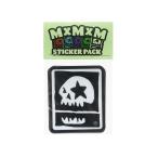 MAGICAL MOSH MISFITS STICKER PACK magical moshu ошибка fitsu стикер упаковка MxMxM DOKURO STICKER PACK(5 листов ввод ) скейтборд скейтборд 