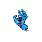 SANTA CRUZ STICKER солнечный ta круиз стикер SCREAMING HAND 330 BLUE скейтборд скейтборд 