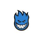 SPITFIRE STICKERspito fire - стикер FIREBALL MINI BLUE скейтборд скейтборд 