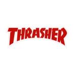 THRASHER STICKER Thrasher стикер DIE CUT LOGO RED(US план ) скейтборд скейтборд 