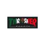 THRASHER STICKER Thrasher стикер MEXICO REVISTA BLACK(US план ) скейтборд скейтборд 