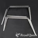 ショッピングウロコ 日野 新型 17プロフィア/グランドプロフィア/17 レンジャー/レンジャープロ ドアバイザー ステンレス ウロコ柄 左右セット【RQDV2H】