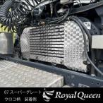 三菱ふそう 07スーパーグレート/新型 17 スーパーグレート エンジンカバー ステンレス ウロコ柄【RQEC2F】