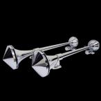 ショッピング格安 訳あり格安B品★ロケット型 丸ビックホーン 70cm 2本セット 12/24v兼用【rqhor6-B2】