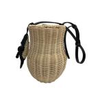 ショッピングzara ZARA/ザラ/かごバッグ/クジラ/ベージュ×ブラック/レディース/FD0175