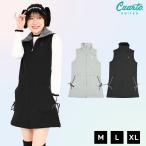  One-piece безрукавка Zip выше с хлопком мех воротник лента карман женский k Alto united Golf одежда 25FW новый продукт 