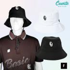 バケットハット レインハット 立体ロゴ メッシュ メンズ クアルトユナイテッド ゴルフグッズ 帽子 24HS