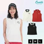Cuarto UNITED（クアルトユナイテッド） 肩フリルポロシャツ 裾脇