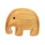 プチママン キッズウッドトレイ エレファント