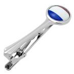 ネクタイピン タイバー フランス 国旗 タイクリップ タイピン