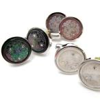 メンズ アクセサリー シェルイビスコカフス（カフスボタン カフリンクス） Basic 5000 バレ ...