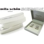 ショッピングカフス カフスボタン ブランド アクセサリー mila schon ミラ・ショーン スライド カフス カフリンクス クリスマス