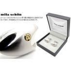ブランド アクセサリー mila schon ミラ・ショーン 流線形カフス(ミラショーン カフリンクス カフスボタン)父の日