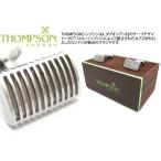 ブランド アクセサリー THOMPSON トンプソン グリッドレクタングルカフス(ロジウム)(ブランド カフリンクス)父の日