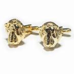 ショッピングカフス カフス　カフスボタン　ゴールデンライオン