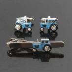 トラクターカフス　ネクタイピンセット