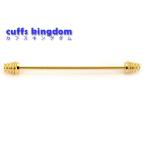 Yahoo! Yahoo!ショッピング(ヤフー ショッピング)スパイラル 型 【 金色 】 カラーバー （ ピン ） シャツ 襟止め