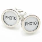 カフス カフスボタン 写真をカフスにinフォトフレーム メンズ プレゼント カフスマニア