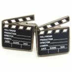 Yahoo! Yahoo!ショッピング(ヤフー ショッピング)カフス カフスボタン 気分はハリウッドCuteなカチンコ メンズ プレゼント カフスマニア