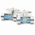 Yahoo! Yahoo!ショッピング(ヤフー ショッピング)カフス カフスボタン 袖元にさりげなく水色砂時計 メンズ プレゼント カフスマニア