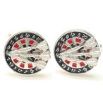 Yahoo! Yahoo!ショッピング(ヤフー ショッピング)カフス カフスボタン 目指せブル ダーツ メンズ プレゼント カフスマニア