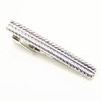 Wheatウェーブデザイン シルバーのネクタイピン カフスマニア ファッション雑貨 おしゃれ プレゼント メンズ スーツアクセサリー専門店