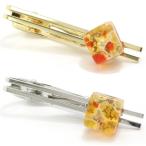 Yahoo! Yahoo!ショッピング(ヤフー ショッピング)タイピン ネクタイピン 全4種 ムラーノ ベネチアンガラス ゴールド オレンジ  メンズ カフスマニア プレゼント