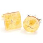 Yahoo! Yahoo!ショッピング(ヤフー ショッピング)カフス カフスボタン 全4種 ムラーノ ベネチアンガラス ゴールド イエロー メンズ カフスマニア プレゼント