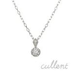 ネックレス ペンダント Pt900 プラチナ ダイヤモンド シンプル Pt900プラチナダイヤモンドネックレス clotho