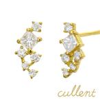 ピアス 18金 18k ダイヤモンド ダイヤ レディース K18 ダイヤモンド ピアス ornament