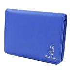 ショッピングポール ポールスミス カードケース コインケース レディース Paul Smith バルーンバニーエンボス ファスナー小銭入れ 専用箱付 ブルー 本革