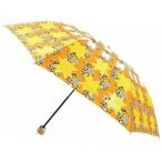 ショッピングヴィヴィアン ヴィヴィアン ウエストウッド 折りたたみ 傘 レディース ブランド フォークスター フラワー プリント オレンジ イエロー 女性 婦人