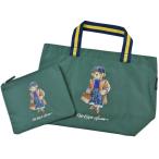 ショッピングベア ポロ ラルフローレン トートバッグ エコバッグ レディース ブランド POLO Ralph Lauren ポロベア ロゴ 刺繍