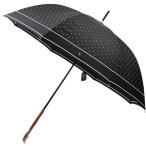 ポロ ラルフローレン 雨傘 長傘 レディース ジャンプ ワンタッチ ブランド 60cm ドット 黒 白