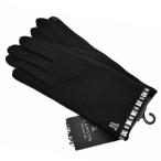 ランバン コレクション 手袋 レディース ブランド ウール アンゴラ混 ジュエル ラインストーン スマホ対応 黒 ブラック 21-22cm 女性