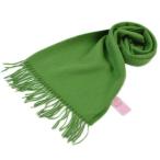 ショッピングケイトスペード ケイト スペード ニューヨーク マフラー レディース ブランド カシミヤ 100％ ロゴ 刺繍 グリーン 女性 婦人 ケート カシミア