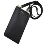 ポールスミス フォンフォルダー マルチケース メンズ ブランド カラースロット L字ファスナー  箱付 ショルダー ブラック 男性 紳士