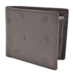 ピーエス ポールスミス 財布 メンズ 二つ折り 二つ折り財布 レザー PSドローイング フラップ 小銭入れあり 専用箱付 グレージュ BYP075