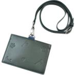 ショッピングポールスミス ピーエス ポールスミス IDカードホルダー IDカードケース IDケース メンズ ブランド 社員証 ネックストラップ パスケース 本革 革 専用箱付 グリーン 男性