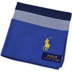  носовой платок 1 листов Polo Ralph Lauren мужской бренд голубой темно-синий белый окантовка желтый Logo вышивка мужчина джентльмен 