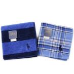  полотенце носовой платок 2 шт. комплект Polo Ralph Lauren носовой платок полотенце мужской хлопок POLO Ralph Lauren темно-синий темно-синий окантовка синий голубой проверка подарок модный новый товар 