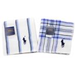  полотенце носовой платок 2 шт. комплект Polo Ralph Lauren носовой платок полотенце мужской POLO Ralph Lauren белый белый полоса белый белый проверка подарок модный новый товар 