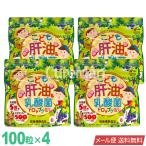 こども肝油＆乳酸菌 ドロップグミ 100粒◆4袋セット ぶどう味 ユニマットリケン 日本製 【メール便 送料無料】 肝油グミ 肝油 子供 成長サプリ ビタミンD A