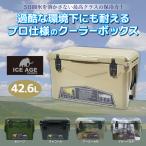 ICEAGE ハードクーラーボックス クーラーボックス 大型 最強 釣り アイスエイジ 45QT 42.6L 5日間保冷力キープ!