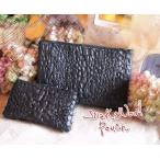 Snake Wool　スネイクウールポーチ（Ｍ） 布製 和紙 クラッチバッグ COQUETTE コケット プレゼントにお勧め レディース コスメポーチ バッグインバッグ