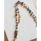 水晶 Y字 ネックレス 天然石＆AntiqueBeadsシリーズ 送料無料 レディース 女性 アクセサリー 夏 リゾート ロングネックレス ターコイズ めのう