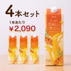 公式 すっきり美味しいサジー 1000ml 4本セット 鉄分補給 SajiOne サジージュース オレンジ ゆず 美容 健康