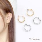 Yahoo! Yahoo!ショッピング(ヤフー ショッピング)デザインチタンピアス フープピアス 21×23mm（2ヶ）